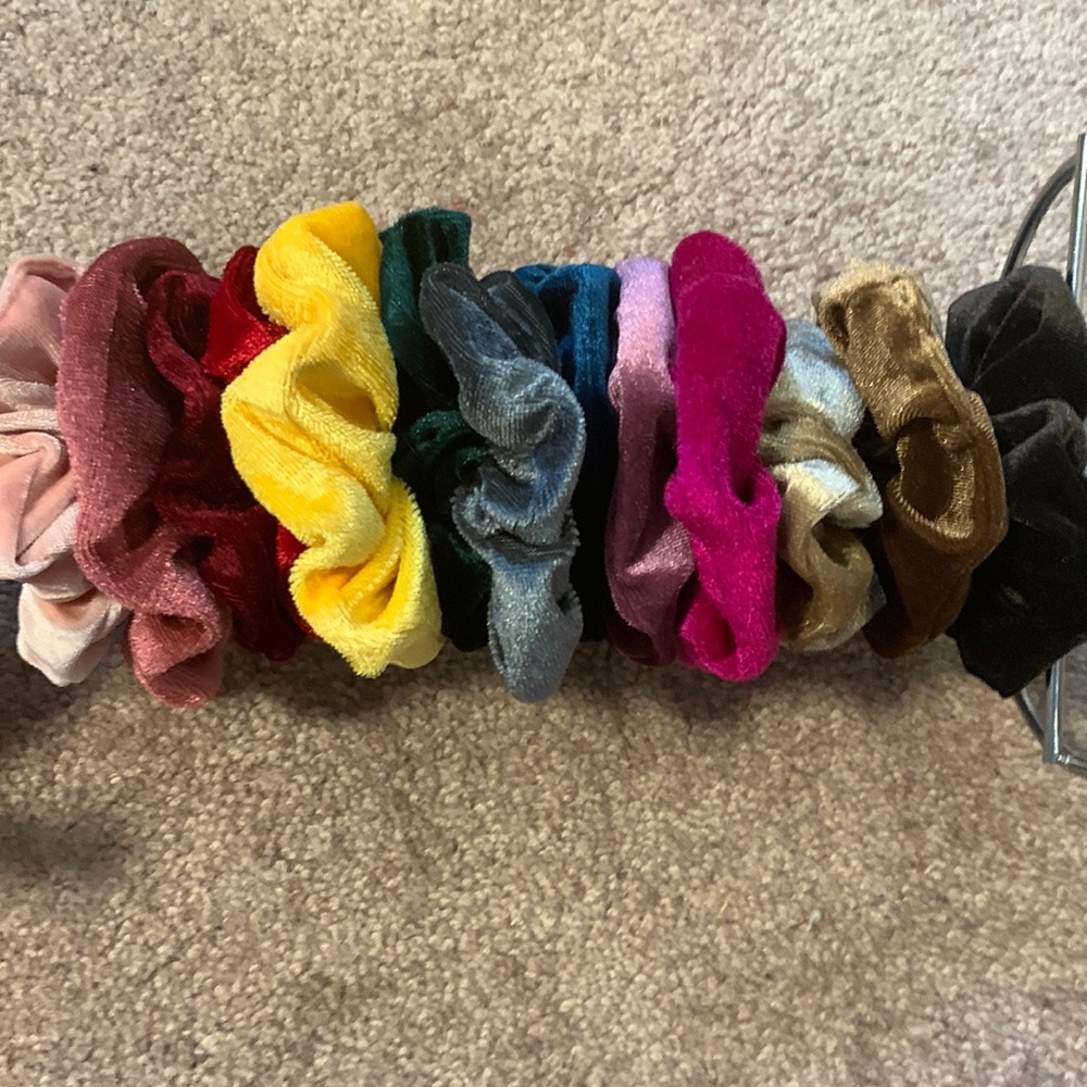 13 scrunchies